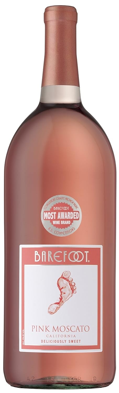 BAREFOOT PINK MOSCATO 1.5L