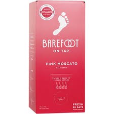 BAREFOOT PINK MOSCATO 3L