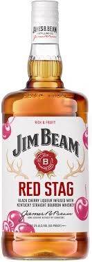 JIM BEAM RED STAG 750ML