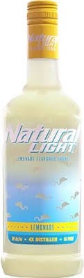 NATURAL LIGHT LEMONADE 750