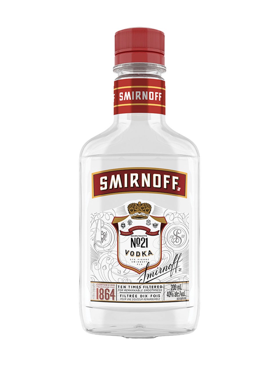 SMIRNOFF VODKA 200ML PET