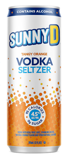 SUNNY D VOD SELTZ 355ML