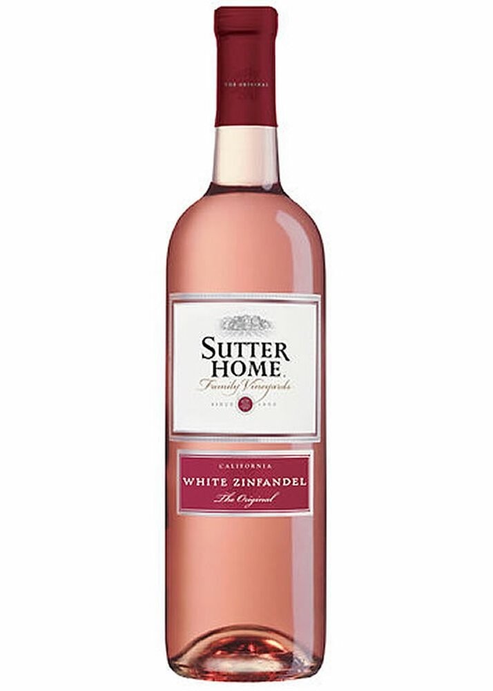 SUTTER HOME WHITE ZIN  750ML