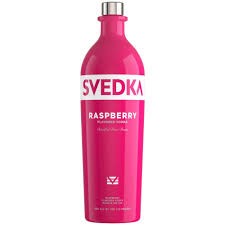SVEDKA RASPBERRY VODKA 1L