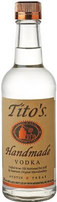 TITOS VODKA 375ML