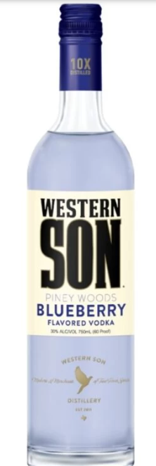 WESTERN SON BLUEBERRY VODKA 1L