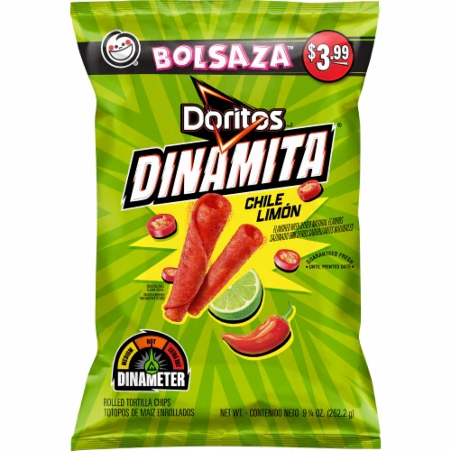 DORITOS DINAMITA CHILE LIMON 9.25OZ