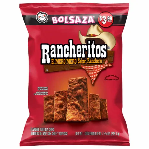 RANCHERITOS TORTILLA CHIPS 7.62OZ