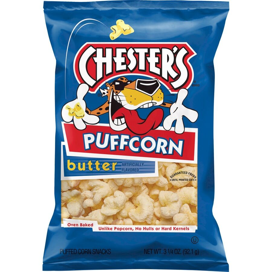 CHESTERS BUTTER PUFFCORN 3.25OZ