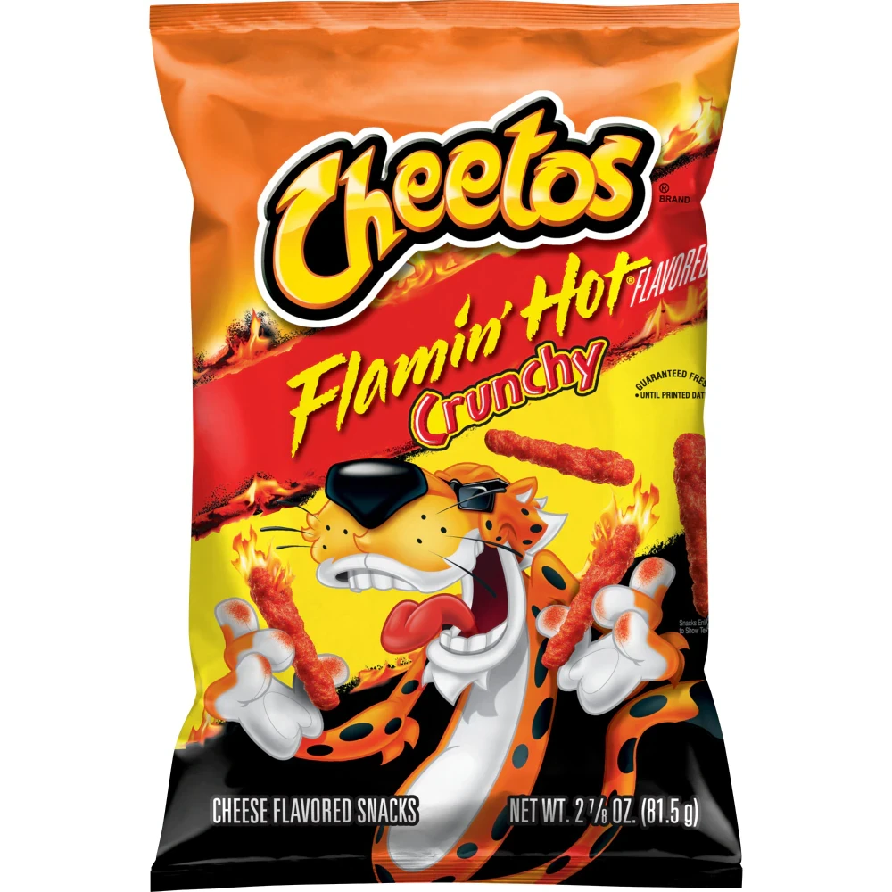 CHEETOS CRUNCHY FLAMIN HOT 2.875OZ