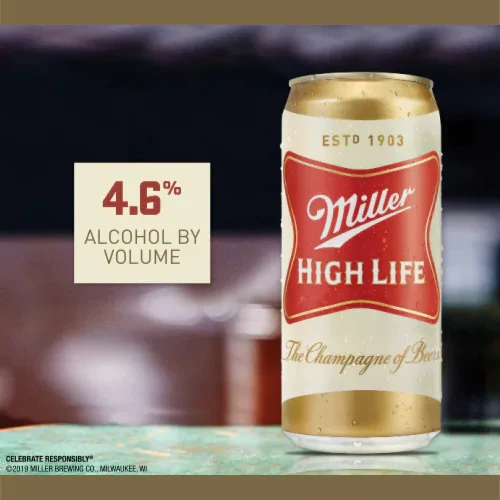 MILLER HIGH LIFE BEER 16OZ