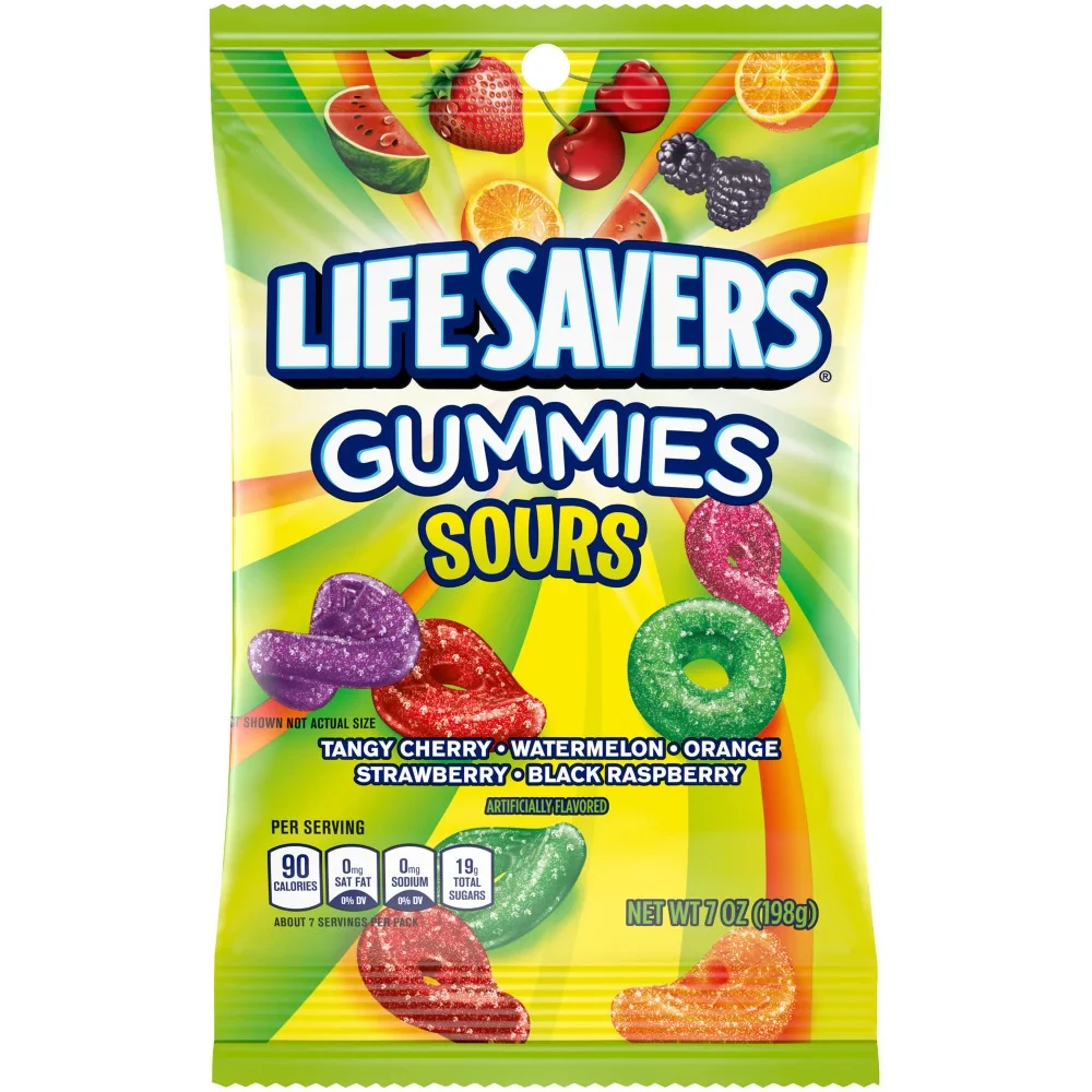LIFE SAVERS SOURS GUMMIES 7OZ