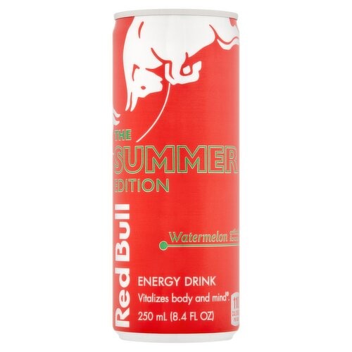 REDBULL SUMMER EDITION WATERMELON ENERGY DRINK 8.4OZ