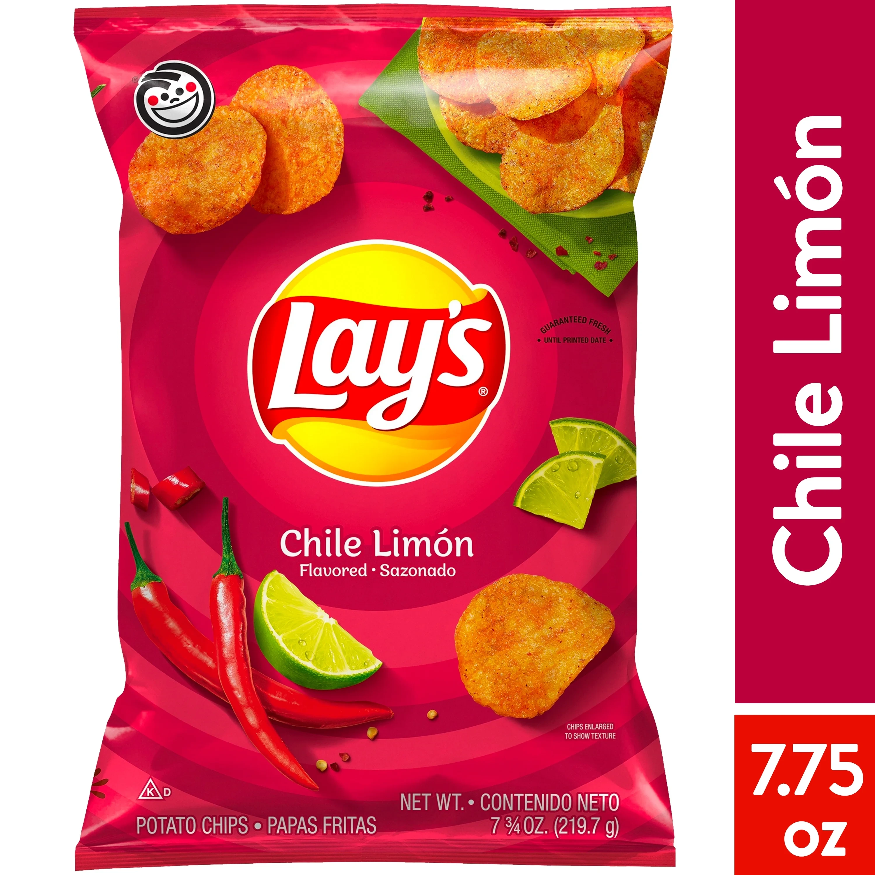 LAYS CHILE LIMON POTATO CHIPS 7.75OZ