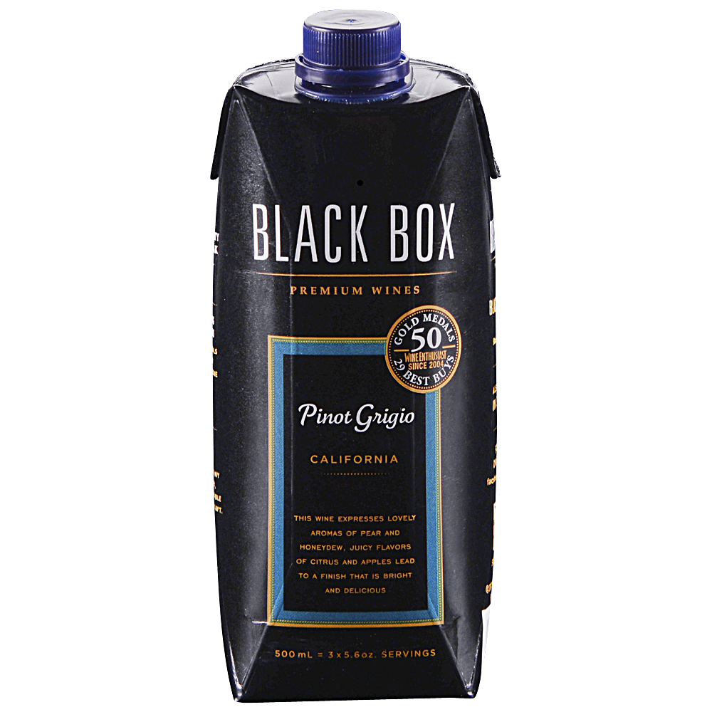 BLACK BOX PINOT GRIGIO 500ML