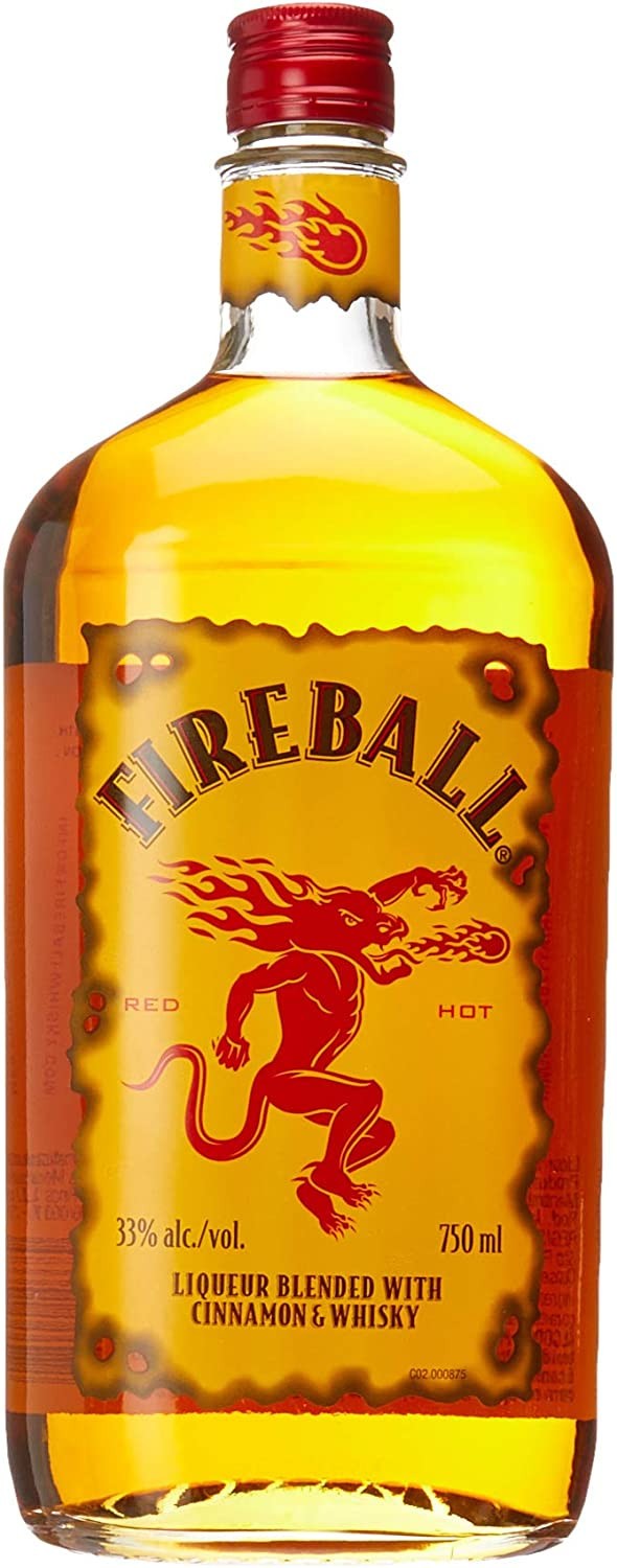 Fireball Cinnamon whiskey 750m
