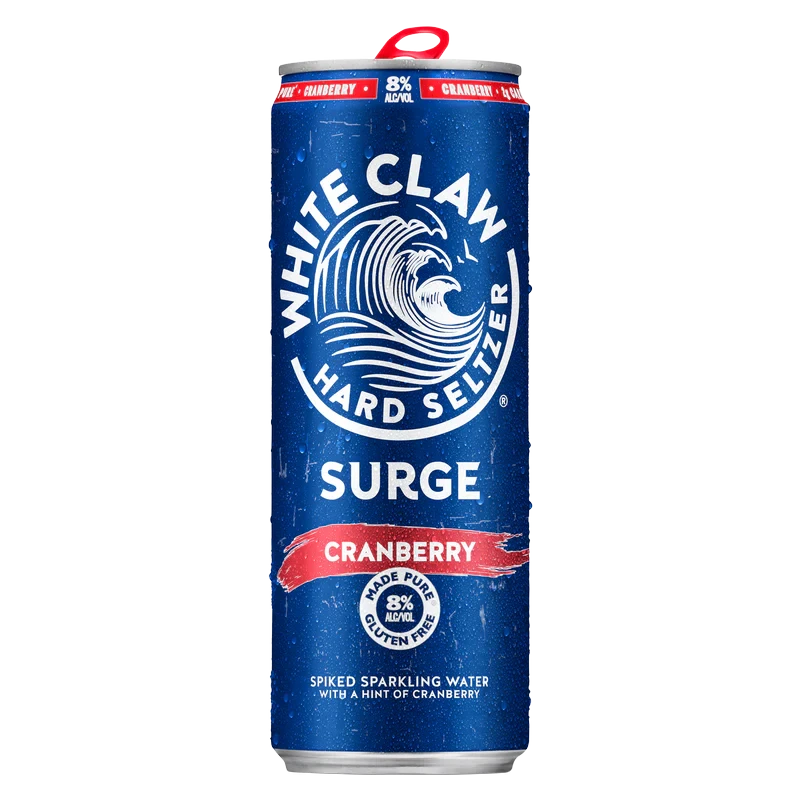 WHITE CLAW SURGE CRANBERRY 19.2OZ