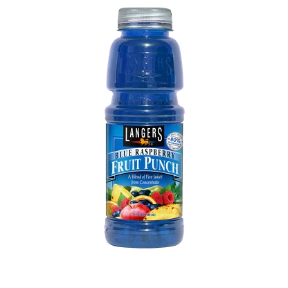 LANGERS BLUE RASPBERRY JUICE 15.2OZ