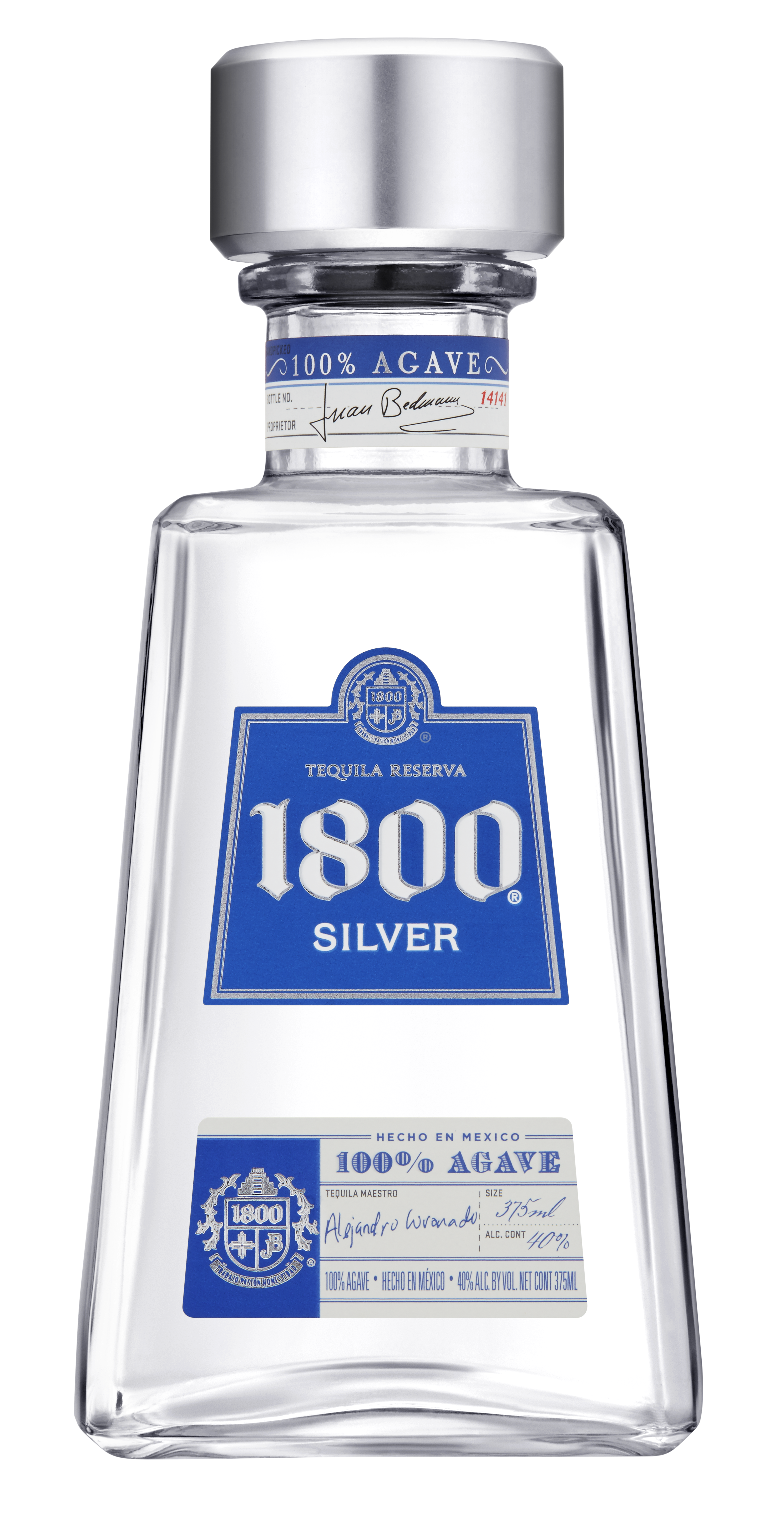 1800 BLANCO TEQUILA 375ML