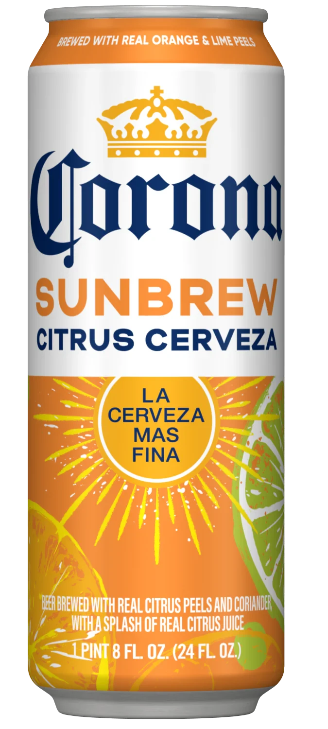 CORONA SUNBREW CITRUS BEER 24OZ