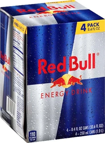 REDBULL ENERGY DRINK 8.4OZ 4PK