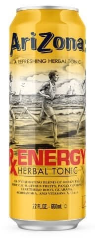ARIZONA RX ENERGY HERBAL TONIC 22OZ