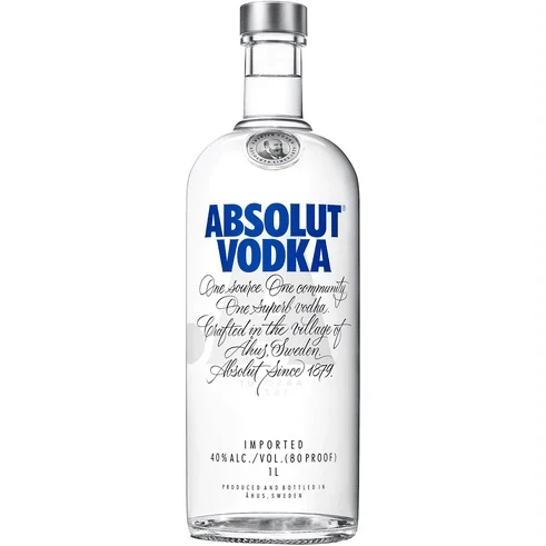 ABSOLUT SWEDISH VODKA 375ML
