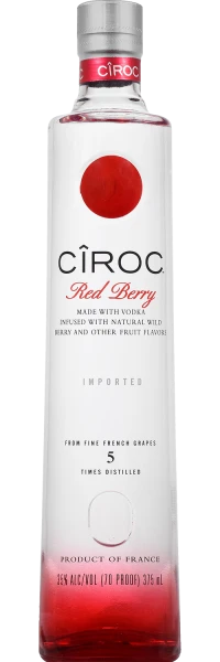 CIROC RED BERRY VODKA 375ML