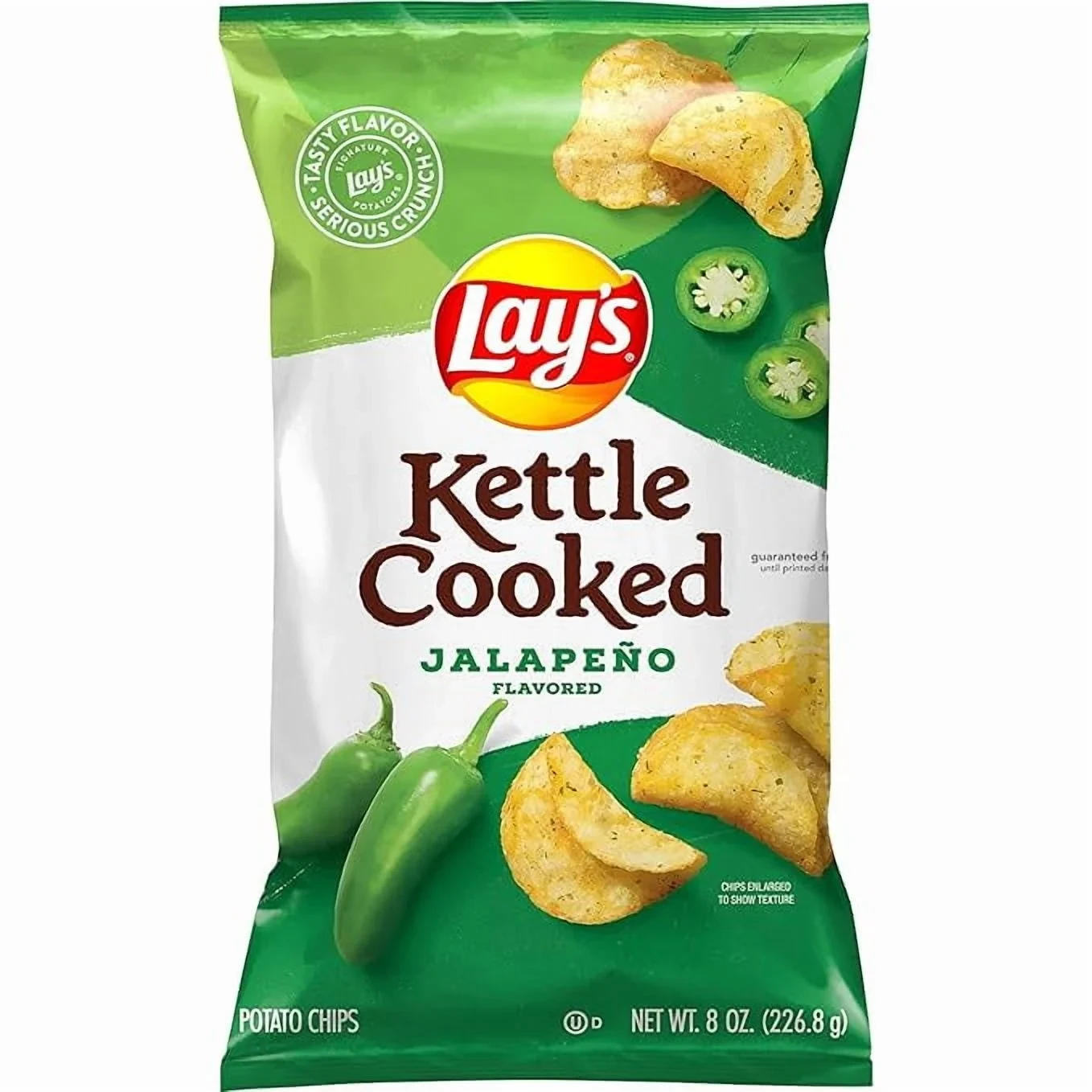 LAYS KETTLE COOKED JALAPENO 8OZ