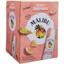 4MALIBU PCH RUM 4PK