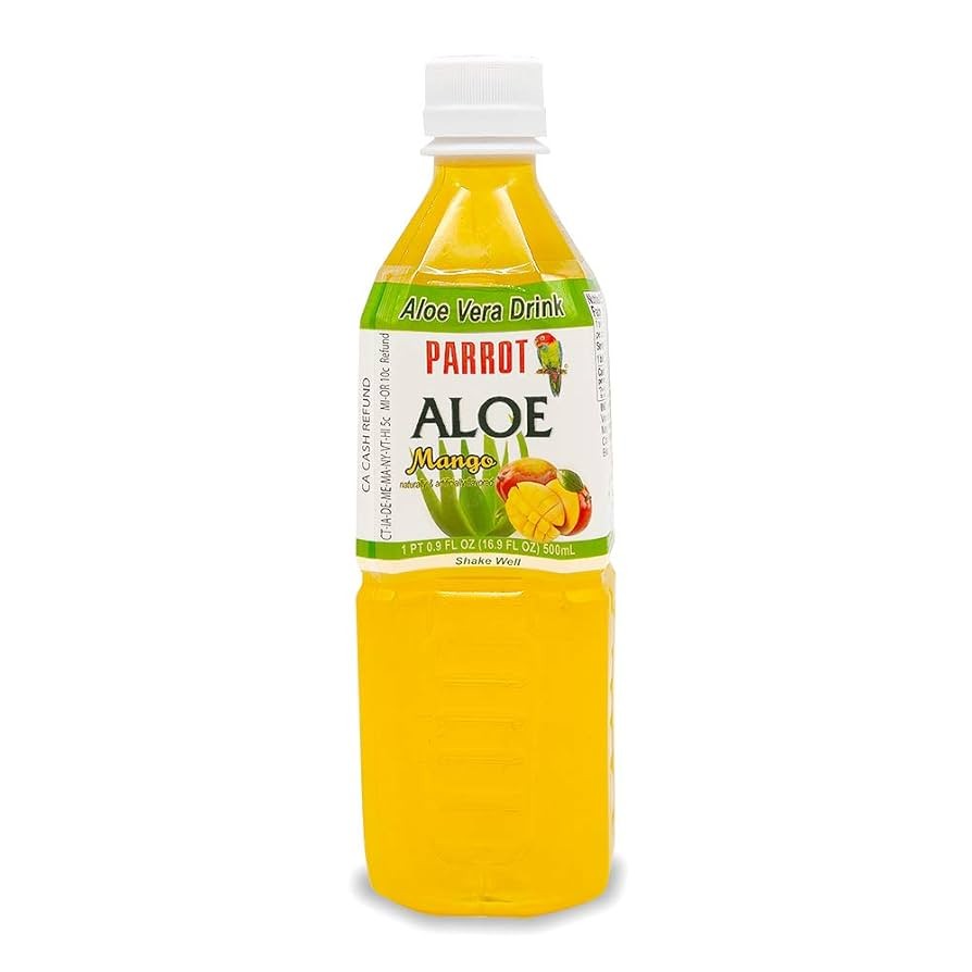PARROT ALOE VERA DRINK MANGO 16.9OZ