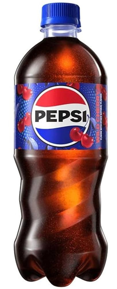 PEPSI WILD CHERRY SODA 20OZ