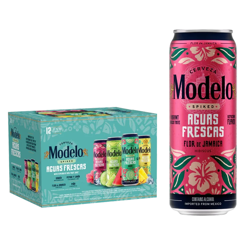 MODELO SPIKED AGUAS FRESCAS VARIETY 12PK