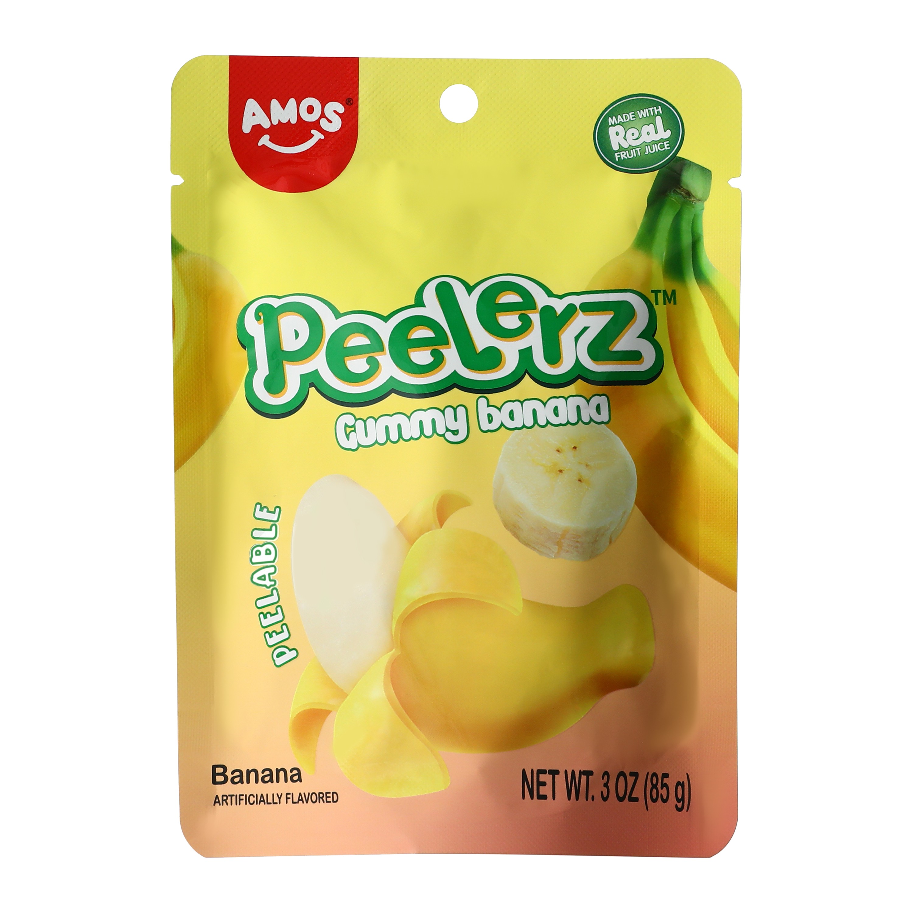 PEELERZ GUMMY BANANA PEELABLE 6OZ