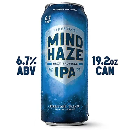 FIRESTONE MIND HAZE IPA 19.2OZ