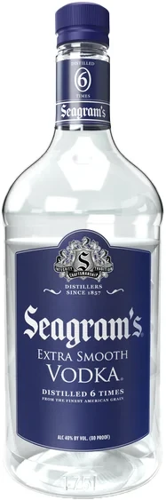 SEAGRAM'S EXTRA SMOOTH VODKA 1.75 LITER