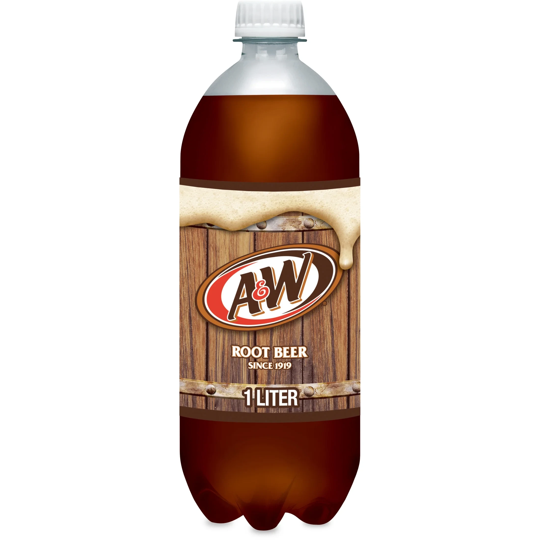 A&W ROOT BEER SODA 1 LITER