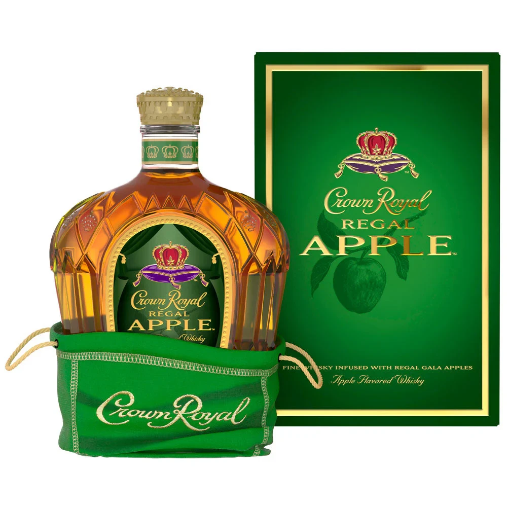CROWN ROYAL APPLE CANADIAN WHISKY 750ML
