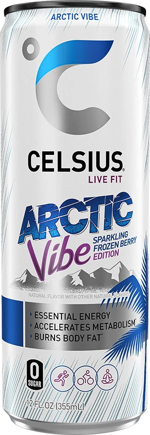 CELSIUS SPARKLING ARCTIC VIBE 12OZ