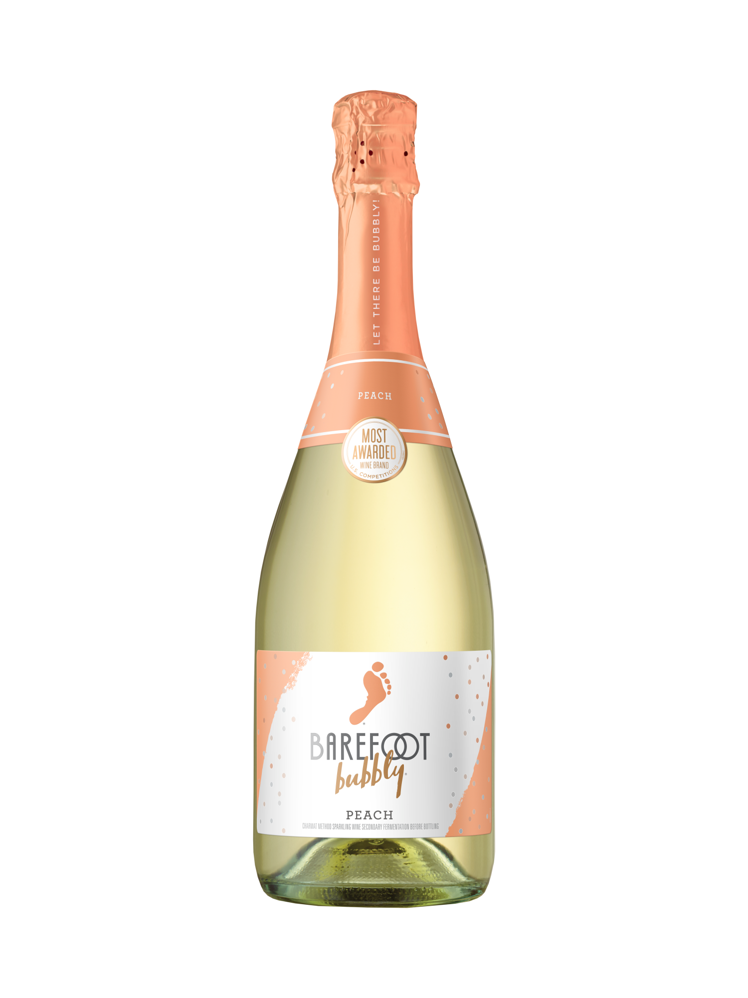 Barefoot Bubbly Peach 750ml