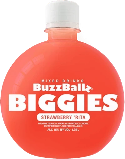 BUZZBALLZ BIGGIES strawberry