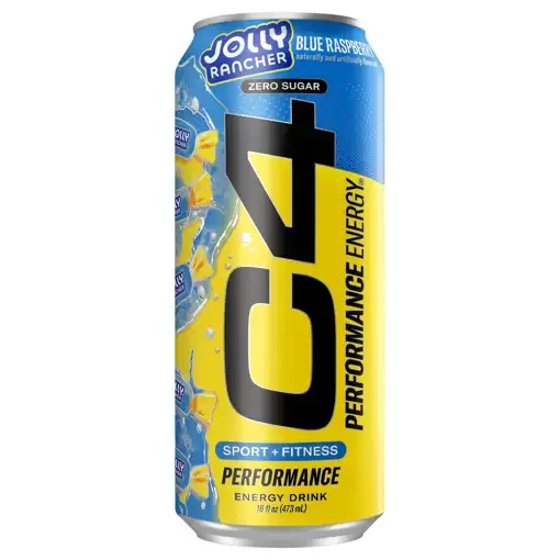 C4 PERFORMANCE JOLLY RANCHER BLUE RASPBERRY 16OZ