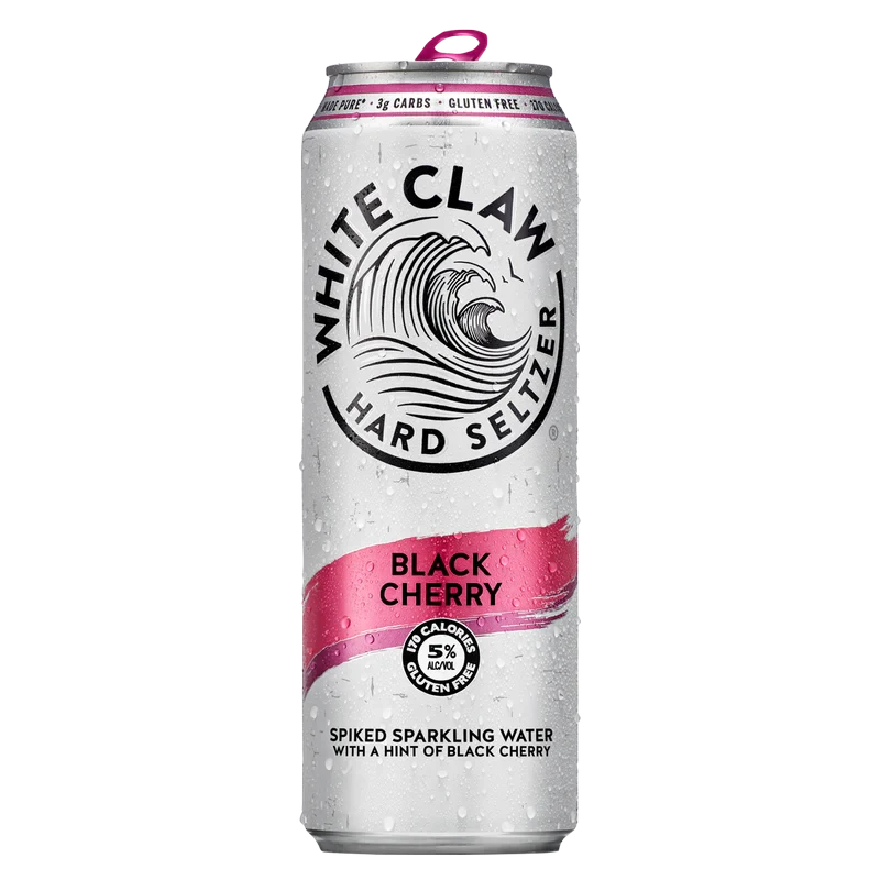 WHITE CLAW BLACK CHERRY 19.2OZ