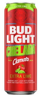 Budlight Chelada E. Lime 25oz