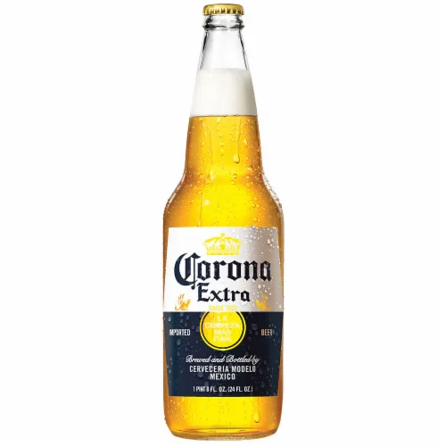 CORONA EXTRA LAGER BEER BOTTLE 24OZ