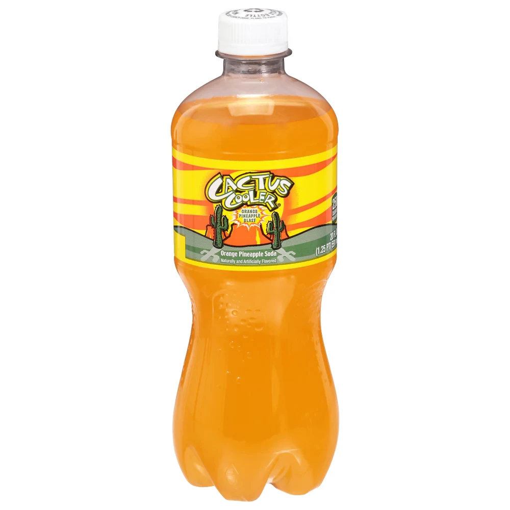 CACTUS COOLER ORANGE PINEAPPLE BLAST SODA 20OZ