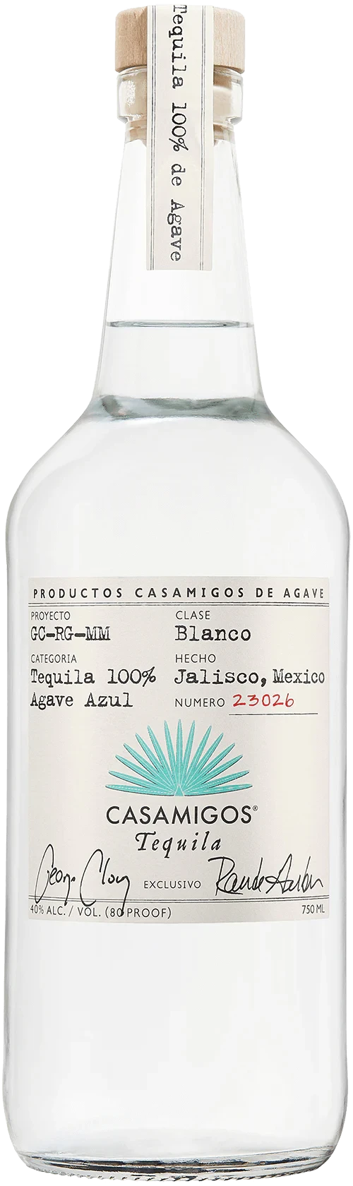 CASAMIGOS BLANCO TEQUILA 750ML