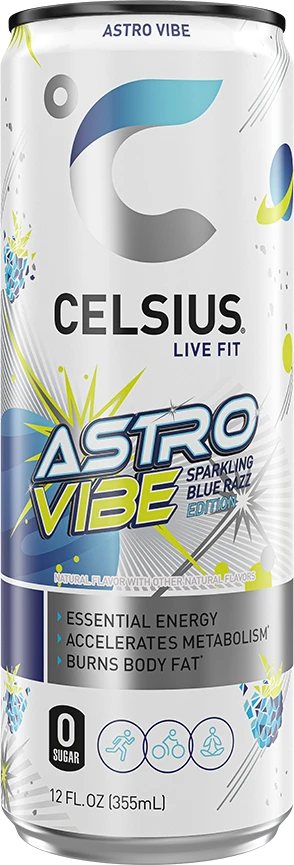 CELSIUS SPARKLING ASTRO VIBE 12OZ