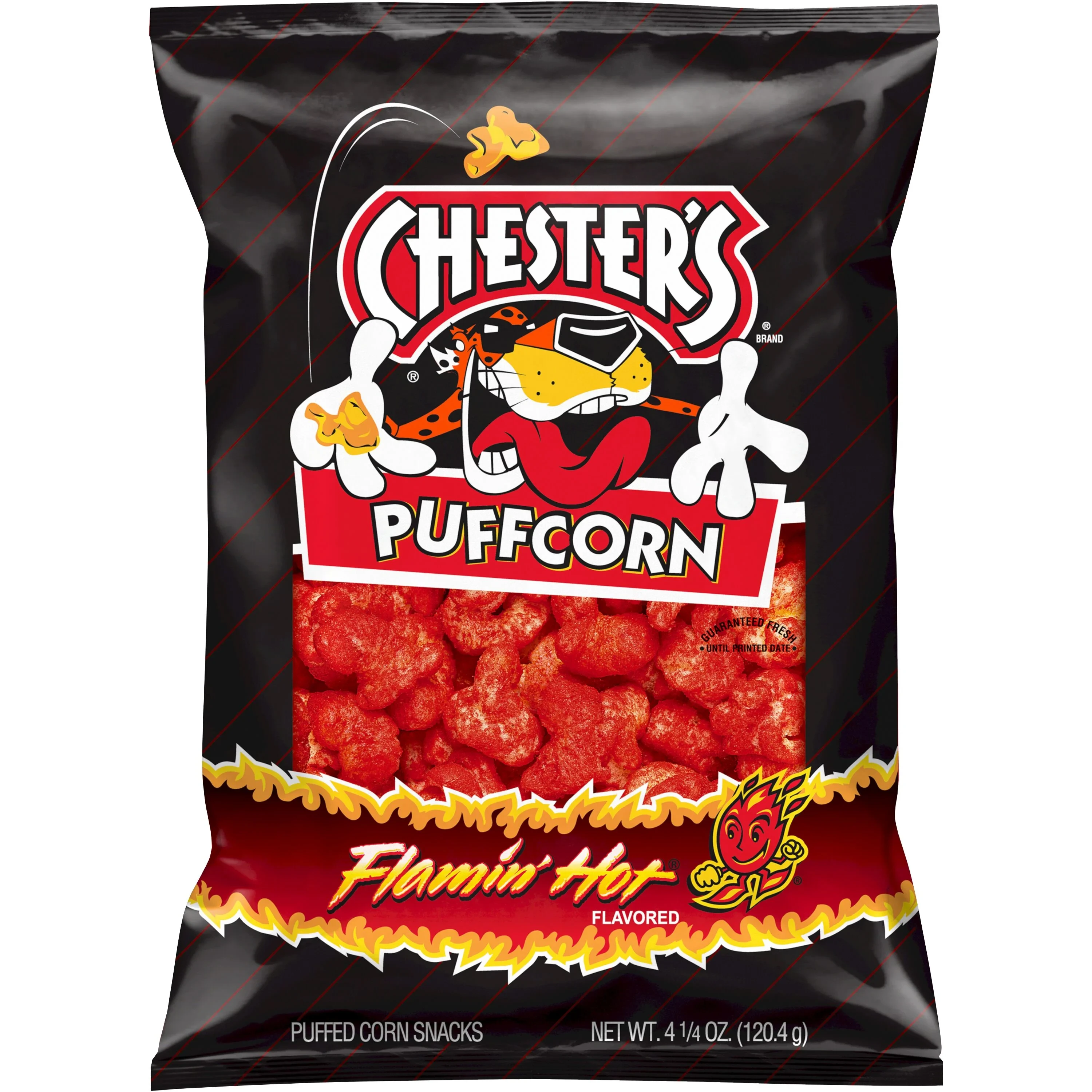 CHESTERS FLAMIN HOT PUFFCORN 4.25OZ