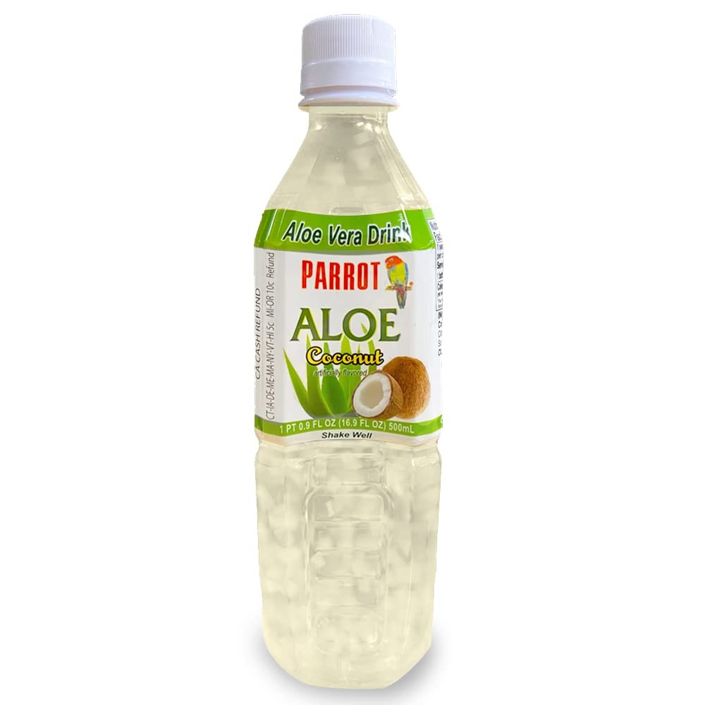 PARROT ALOE VERA DRINK COCONUT 16.9OZ